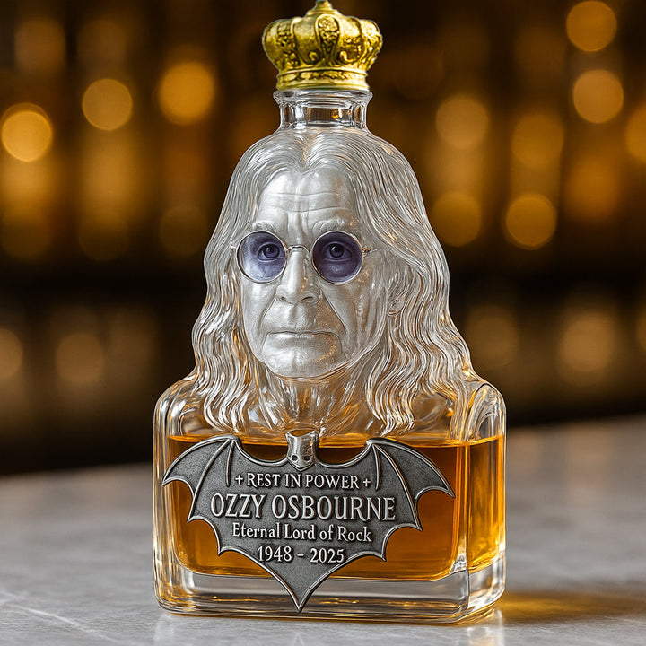 Ozzy tiszteletkiadású whisky dekanter – 2. kép