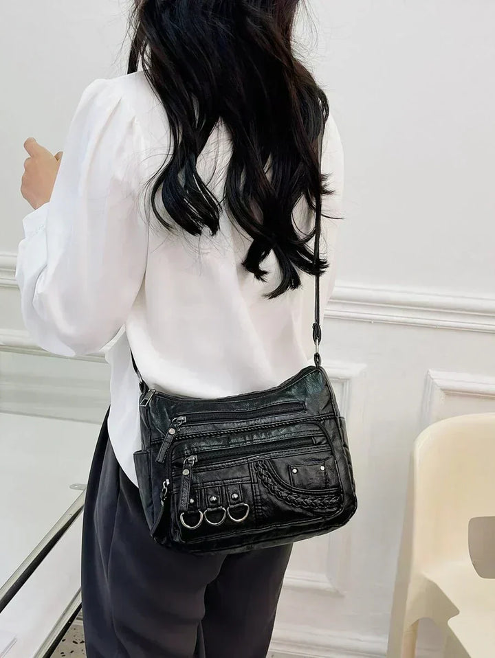 Többrétegű vintage crossbody táska – 29. kép