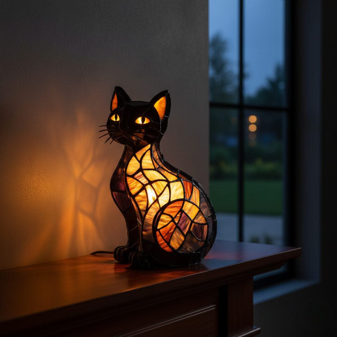 Színes geometrikus LED dekorlámpa – 2. kép