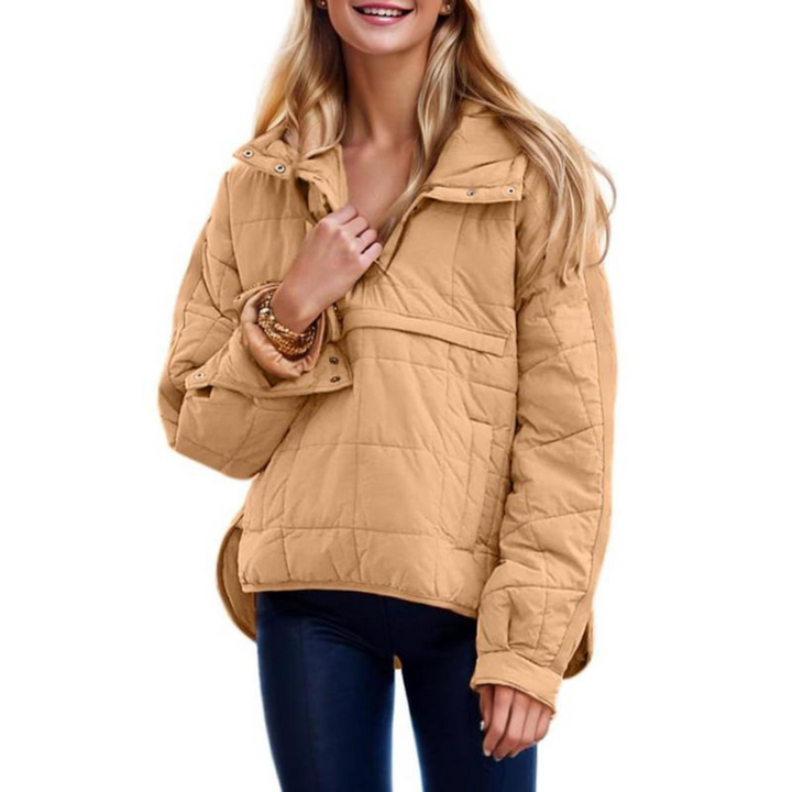 Oversize kapucnis laza pulóver – 4. kép
