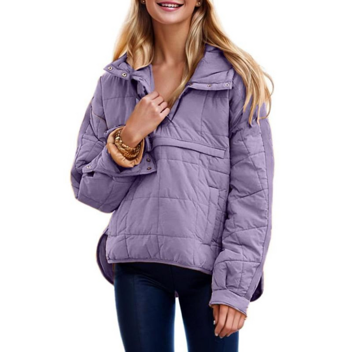 Oversize kapucnis laza pulóver – 5. kép