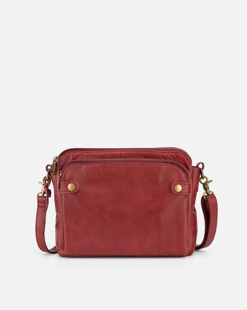 Háromrekeszes crossbody táska beépített pénztárcával – 2. kép