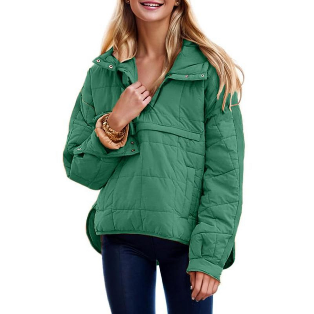 Oversize kapucnis laza pulóver – 6. kép