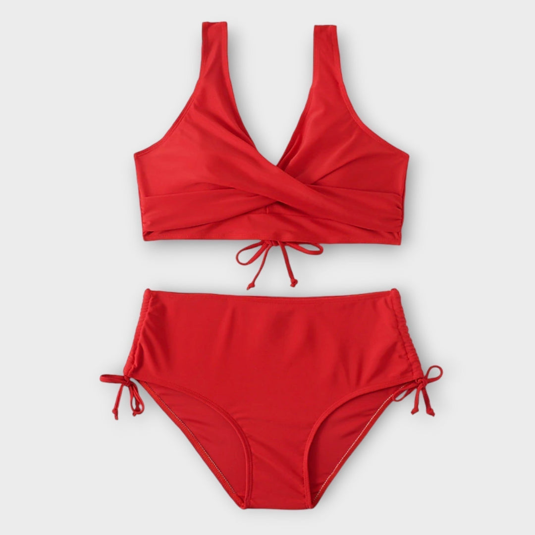 Divatos kétrészes bikini szett – 6. kép