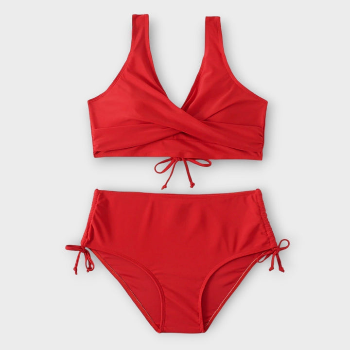 Divatos kétrészes bikini szett – 6. kép