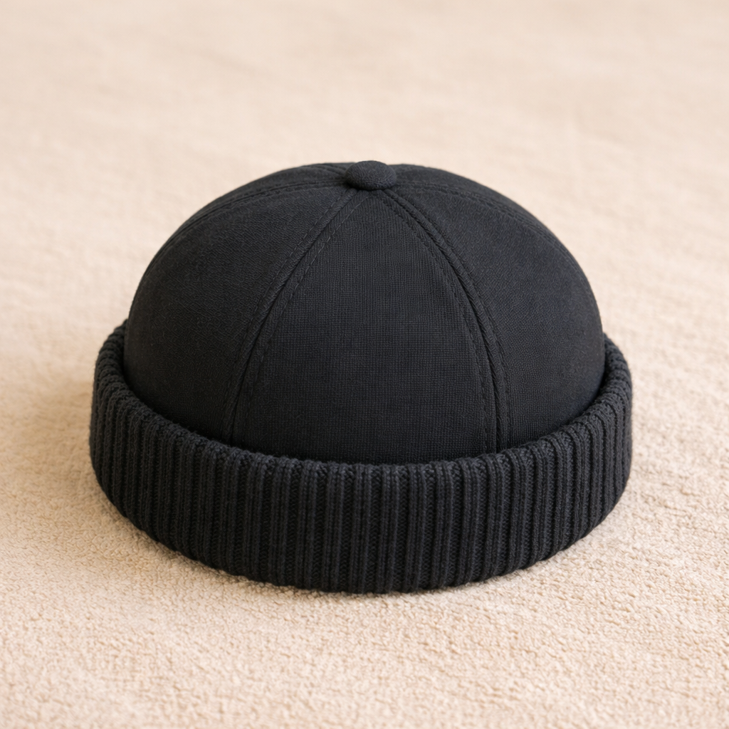 Vintage stílusú téli sapka – 8. kép