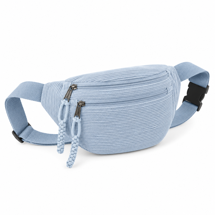 Bordázott hatású crossbody táska állítható pánttal – 7. kép