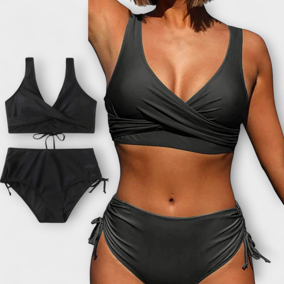 Divatos kétrészes bikini szett – 4. kép