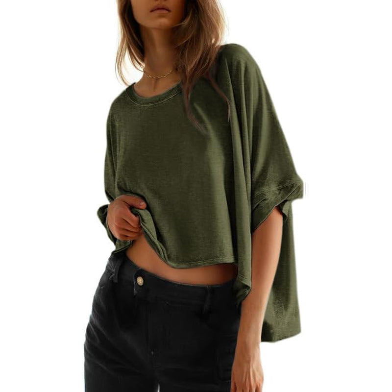 Klasszikus oversize női póló – 5. kép
