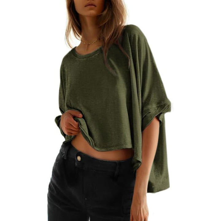 Klasszikus oversize női póló – 5. kép