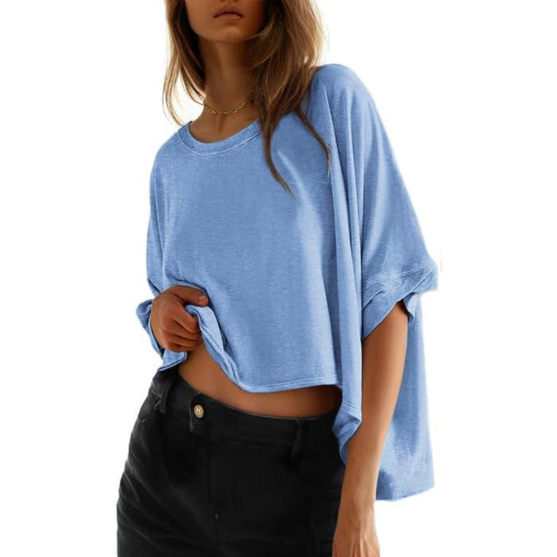 Klasszikus oversize női póló – 3. kép