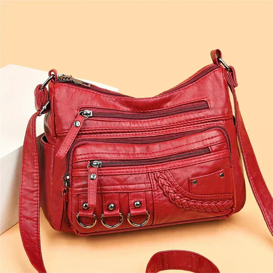Többrétegű vintage crossbody táska – 35. kép
