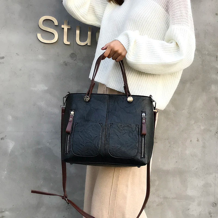 Retro hangulatú crossbody kistáska – 9. kép