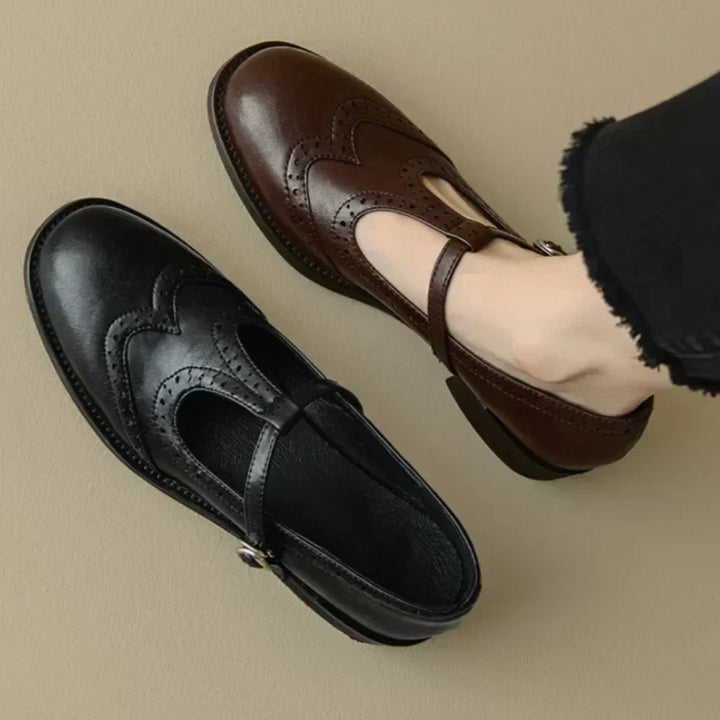 Elegáns T-pántos női cipő – 3. kép