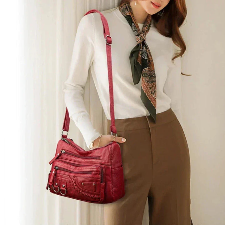 Többrétegű vintage crossbody táska – 33. kép