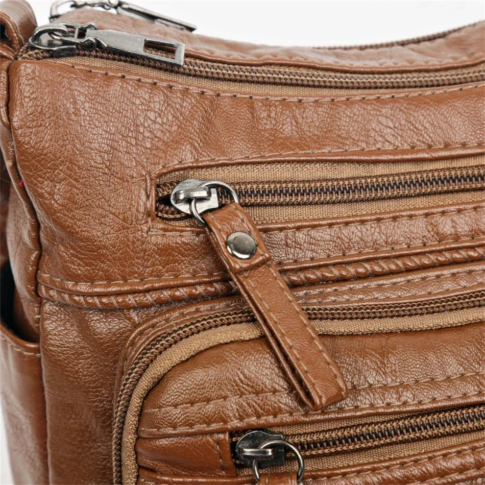 Többrétegű vintage crossbody táska – 13. kép