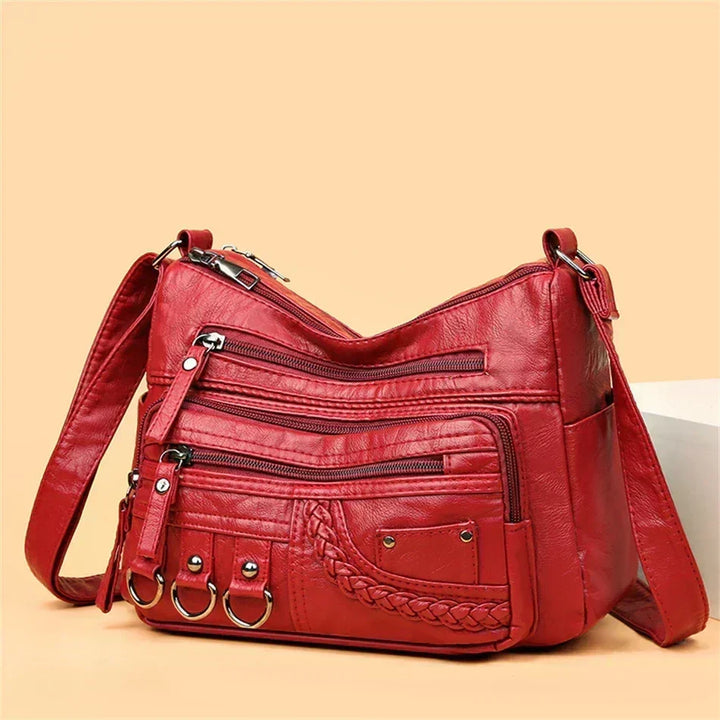 Többrétegű vintage crossbody táska – 4. kép