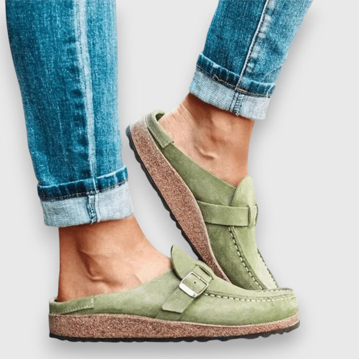 Csatos puha belebújós loafer – 3. kép