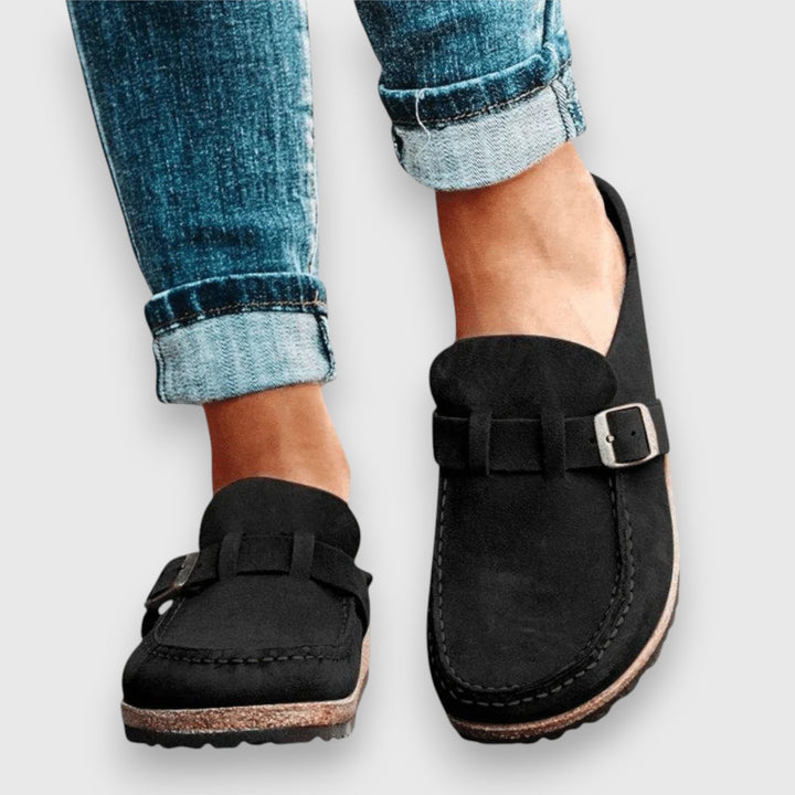 Csatos puha belebújós loafer – 10. kép