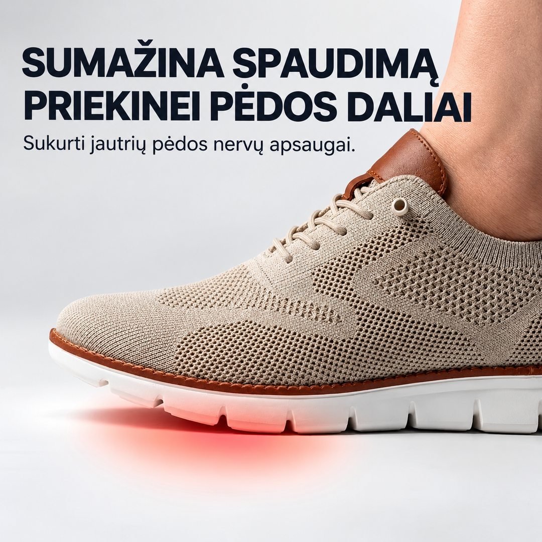 Széles orrú könnyű utcai cipő – 3. kép