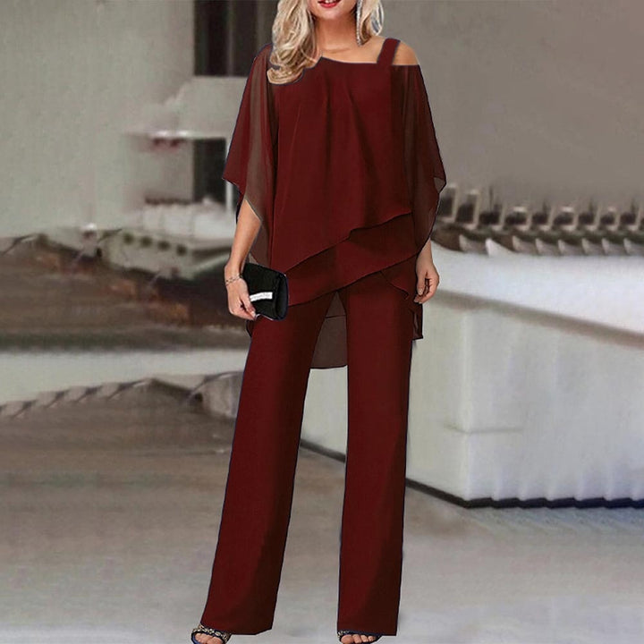 Vállat szabadon hagyó elegáns szett – 4. kép