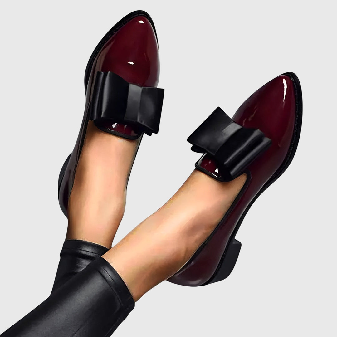 Kerek orrú párnázott minimalista loafer