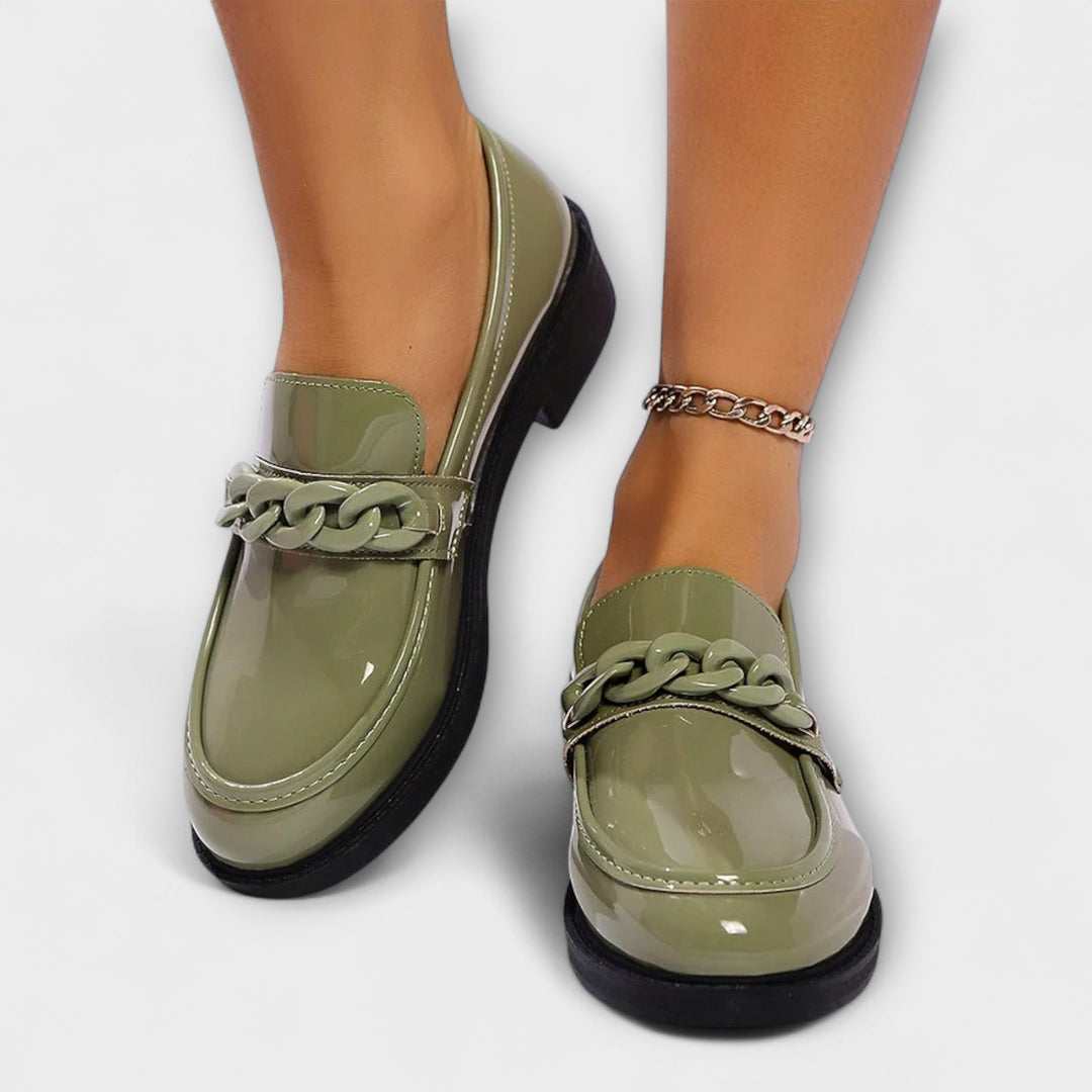 Kerek orrú hétköznapi loafer – 2. kép