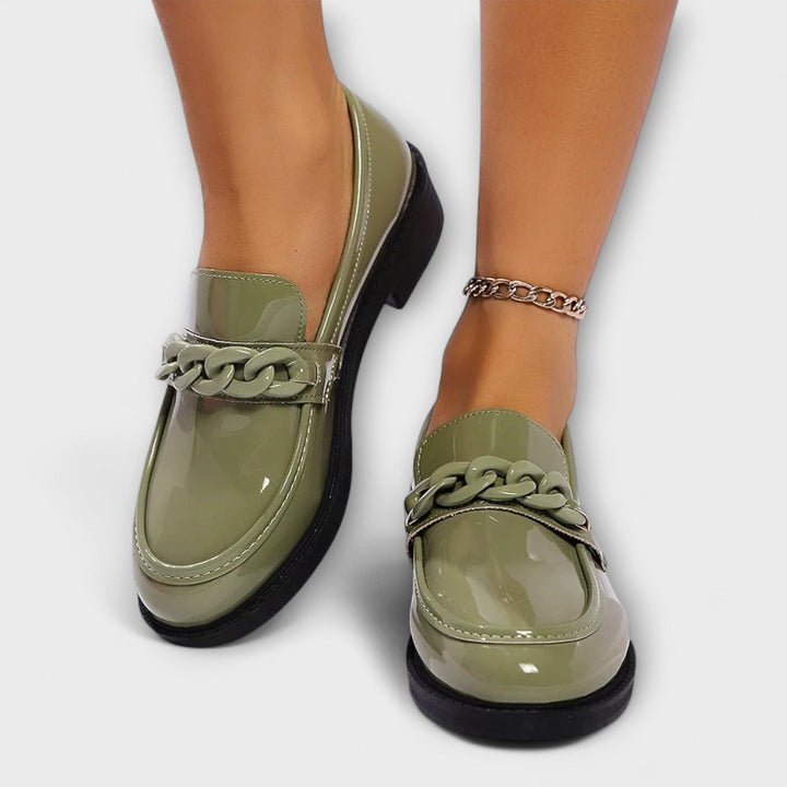 Kerek orrú hétköznapi loafer – 2. kép