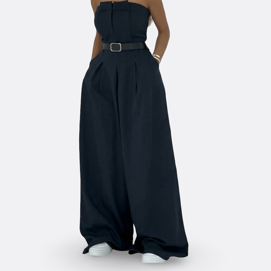 Háromrészes szett bustier felsővel és kabáttal – 4. kép